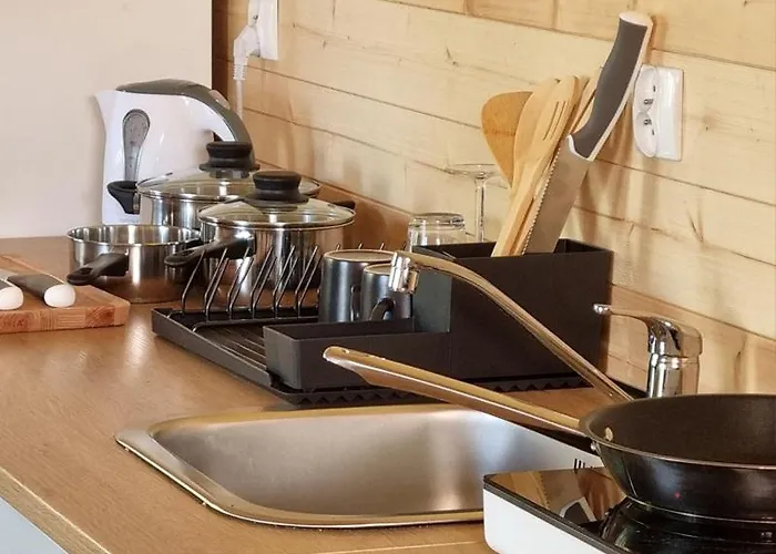 Kaszubskie Laki -domek Nr 5 Semesterbostad *