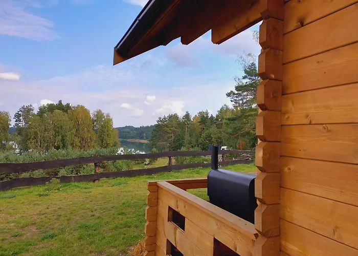 Semesterbostad Kaszubskie Laki -domek Nr 5 *