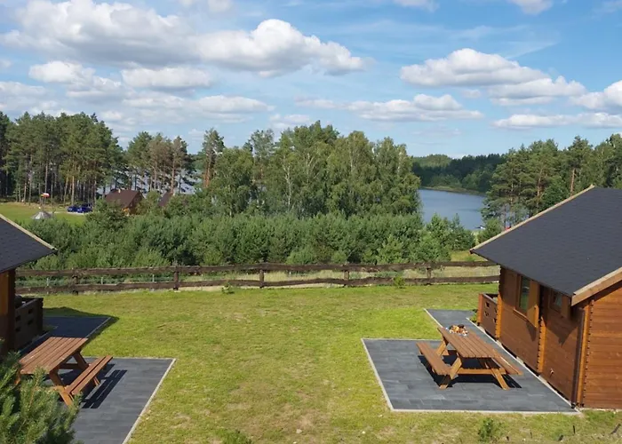 Kaszubskie Laki -domek Nr 5 Semesterbostad Lakie (Bytow)