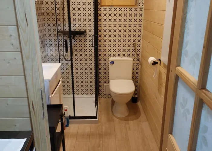 Kaszubskie Laki -domek Nr 5 Semesterbostad *