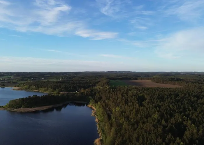 Kaszubskie Laki -domek Nr 5 Semesterbostad *